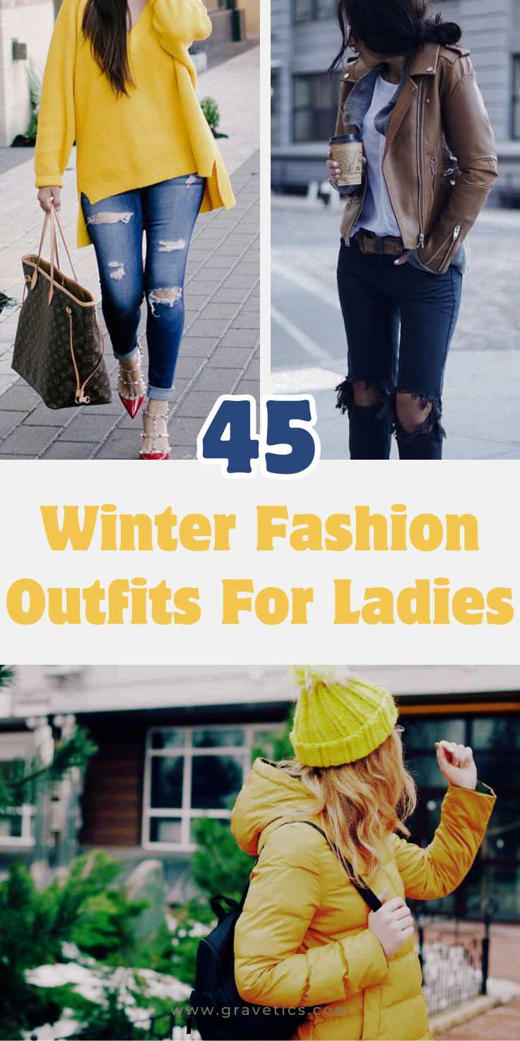 Winter Fashion Outfits For Ladies