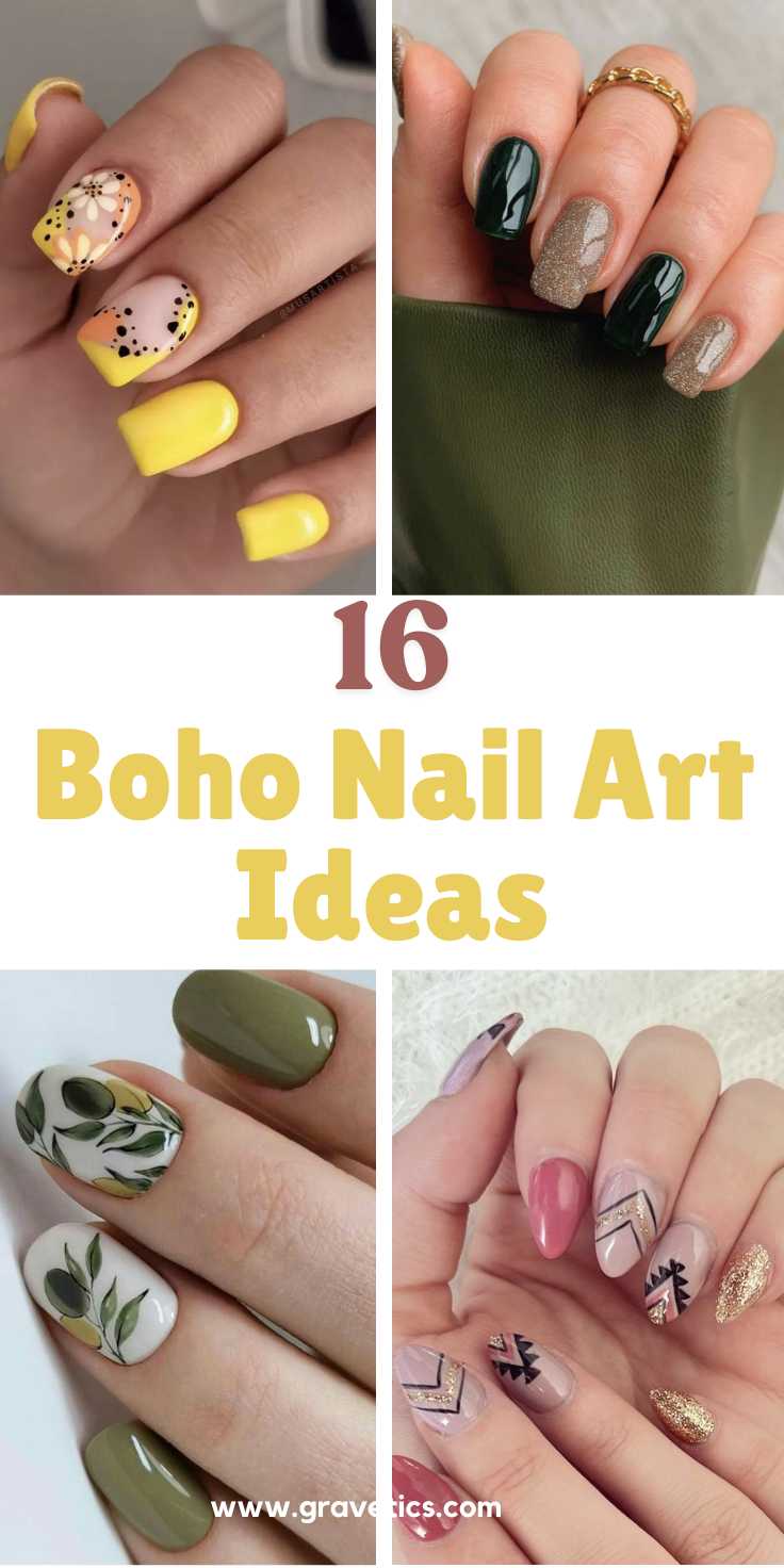 Boho Nail Art Ideas