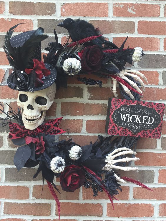 Skeleton Wreath