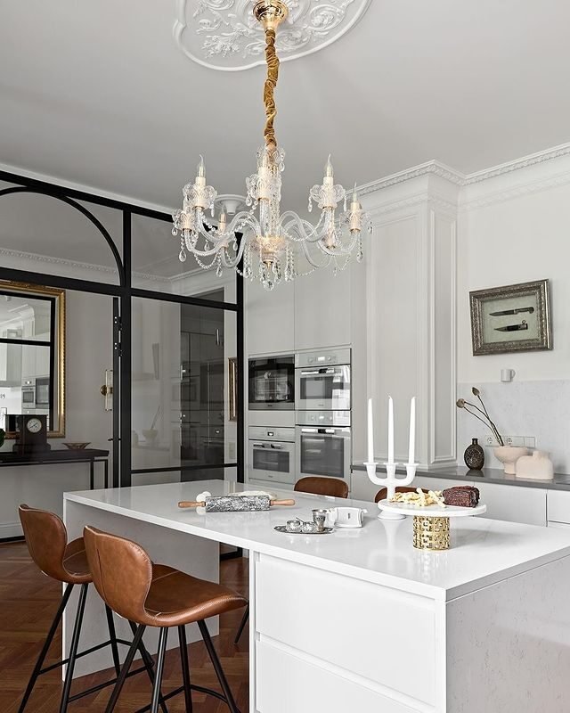 30 Creative Kitchen Island Ideas to Inspire Your Home in 2025 21 Chandelier