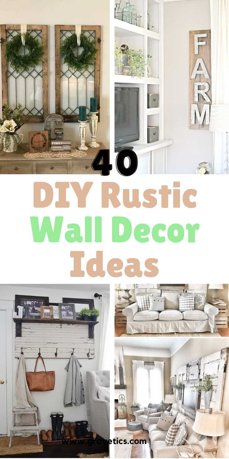 DIY Rustic Wall Decor Ideas