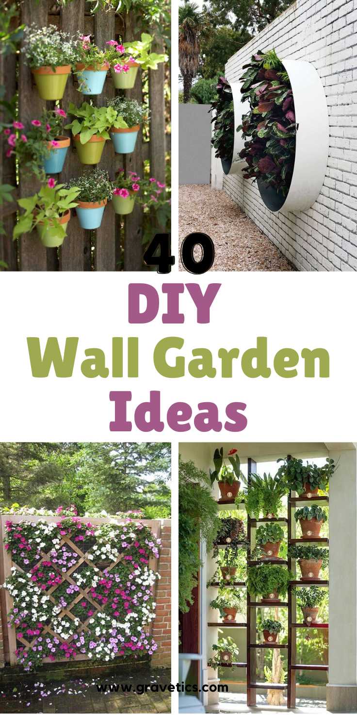 DIY Wall Garden Ideas