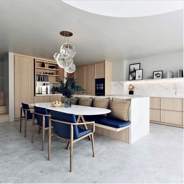 30 Creative Kitchen Island Ideas to Inspire Your Home in 2025 3 Dining Island Merge