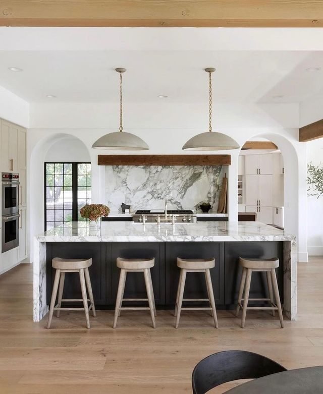 30 Creative Kitchen Island Ideas to Inspire Your Home in 2025 8 Farmhouse Bowl Semicircle