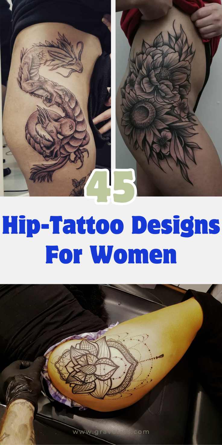 Hip-Tattoo Designs For Women