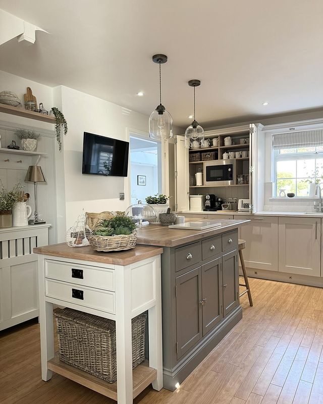 30 Creative Kitchen Island Ideas to Inspire Your Home in 2025 24 Inverted Wine Glass Lighting