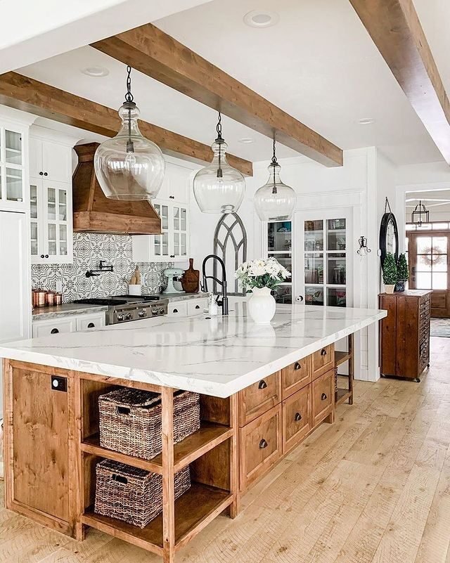 30 Creative Kitchen Island Ideas to Inspire Your Home in 2025 19 Open Storage on Both Sides