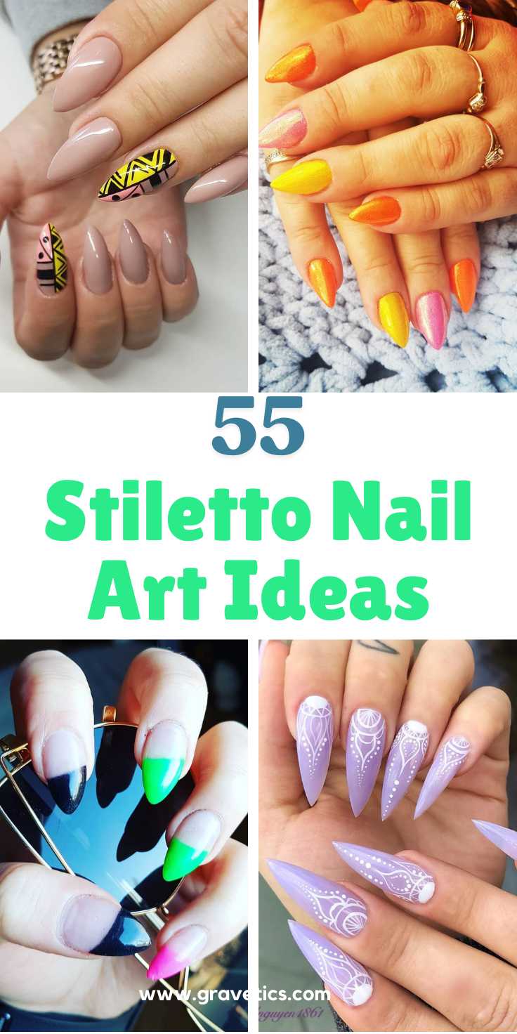 Stiletto Nail Art Ideas