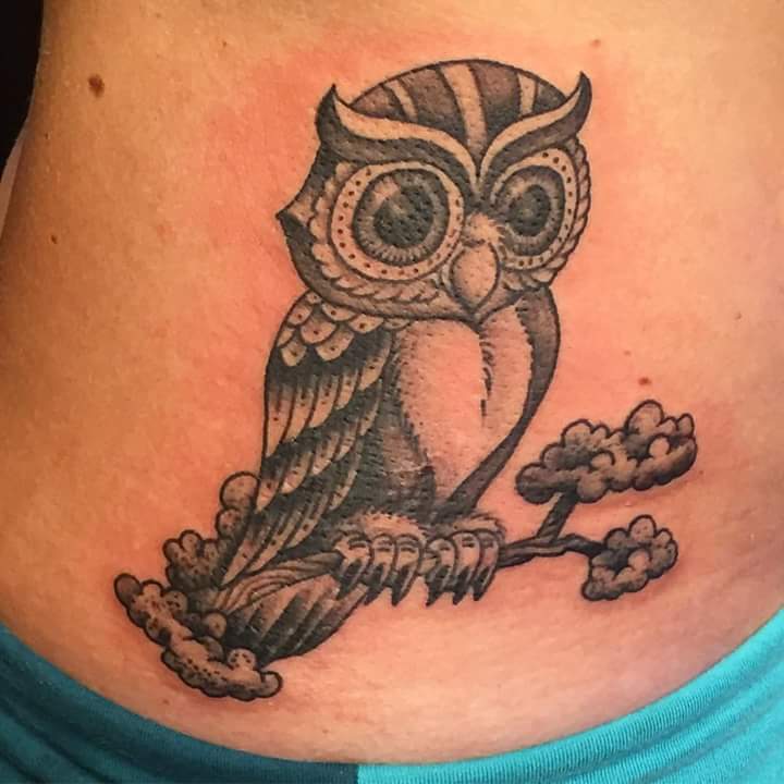 Be Trendy With This Brilliant Owl Tattoo