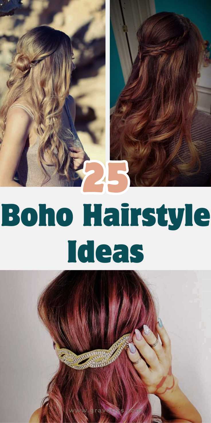 Boho Hairstyle Ideas