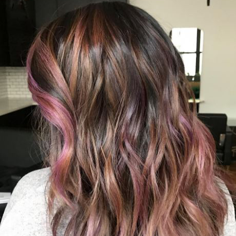 Chocolate Mauve Hair Is The New Hair Color To Try This Autumn