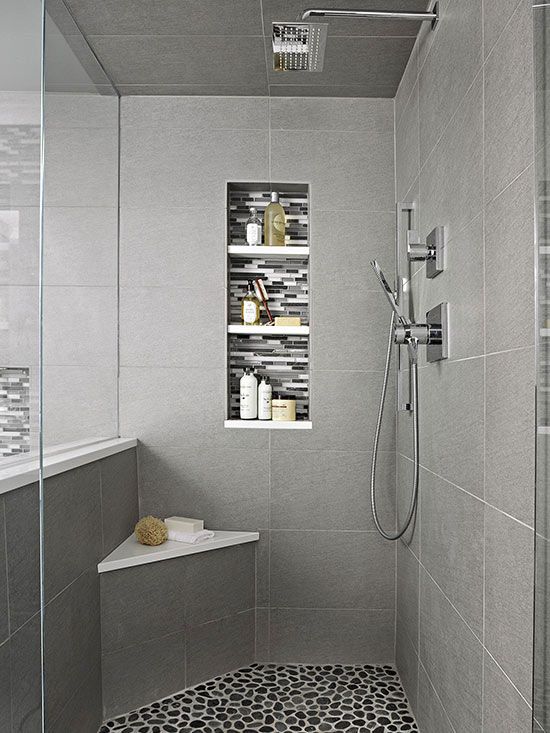 Functional and Stylish Bathroom Shower Idea