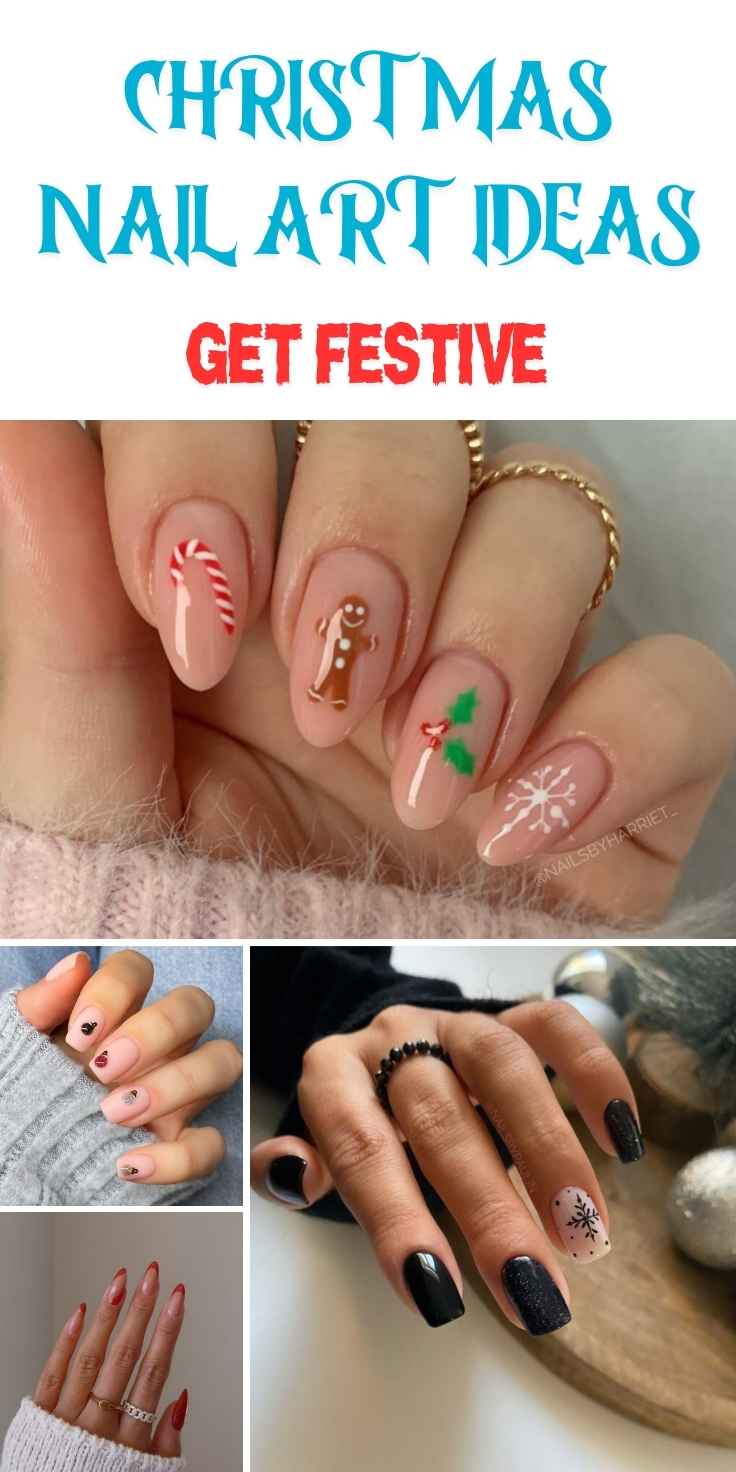 Creative Christmas Nail Art Ideas