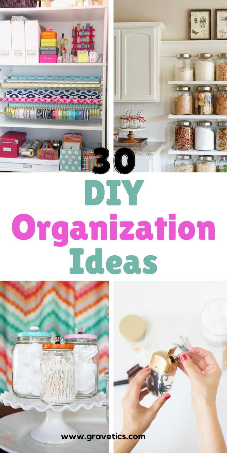 DIY Organization Ideas