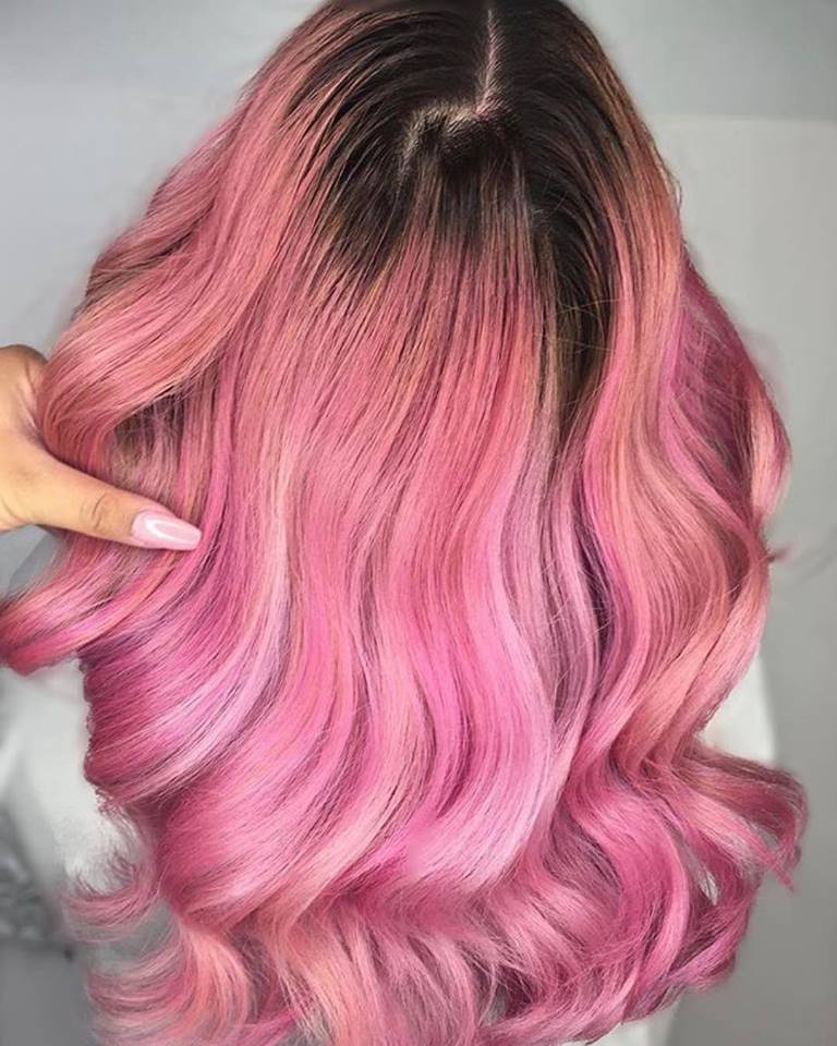 Dusty Lavender, Pink Diamond Hair Color Mix To Startle All This Fall