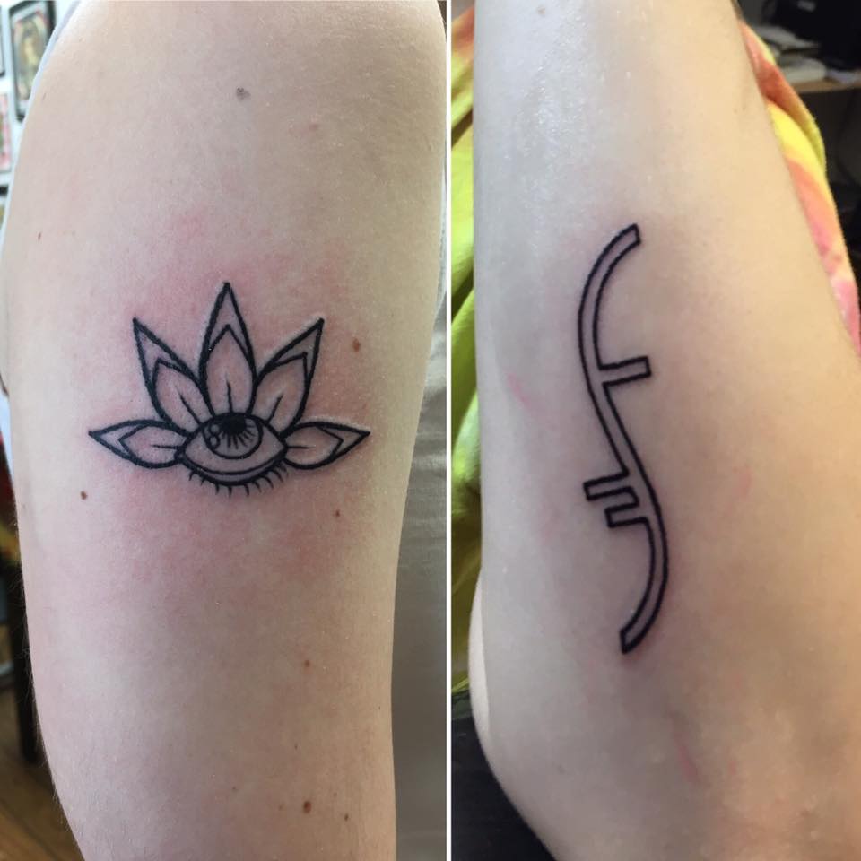 Elegant Couple Tattoo