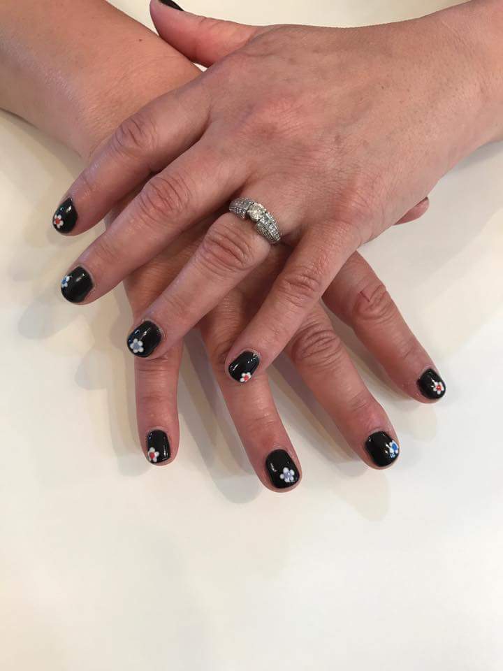 Finest Black Nail Art