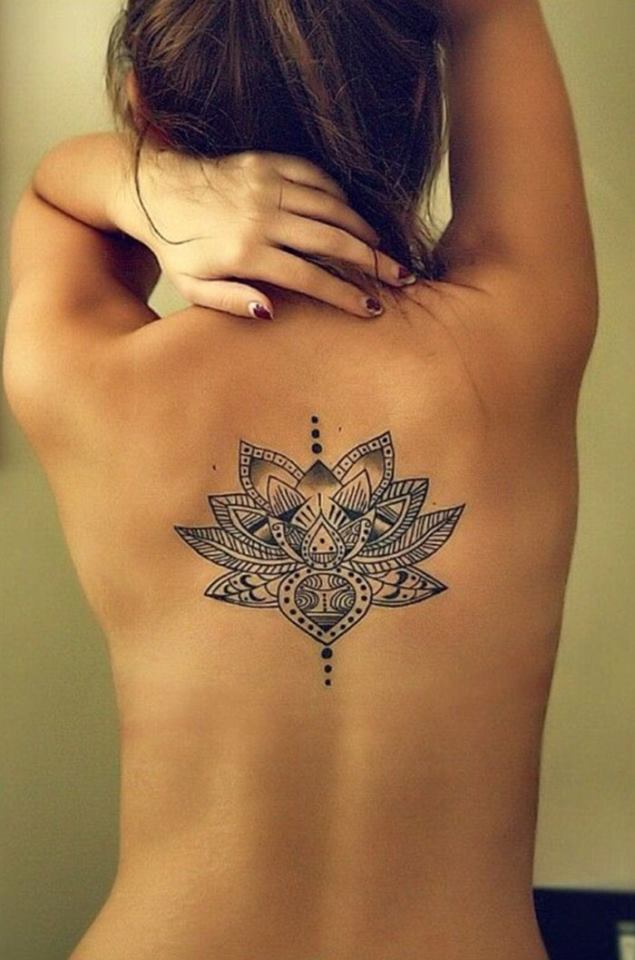 Lotus Flower Tattoo Design Ideas