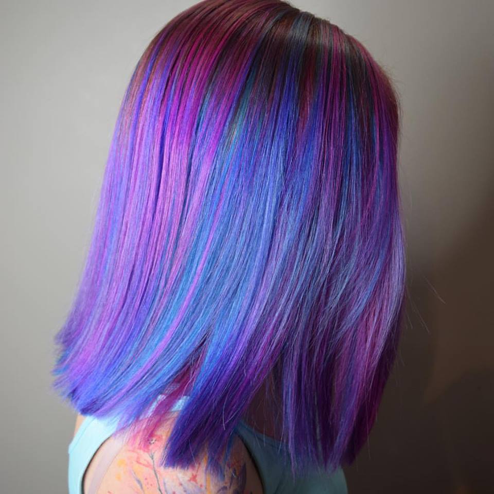 Pink Glow, Aqua Blue, Ultra Violet, and Turquoise All In One For This Autumn