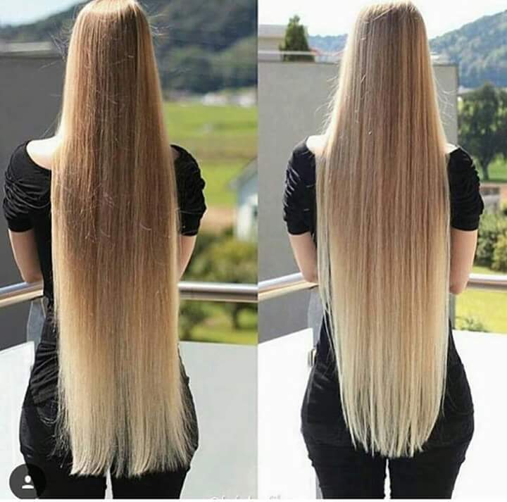 Sensual Ash Blonde Long Straight hair