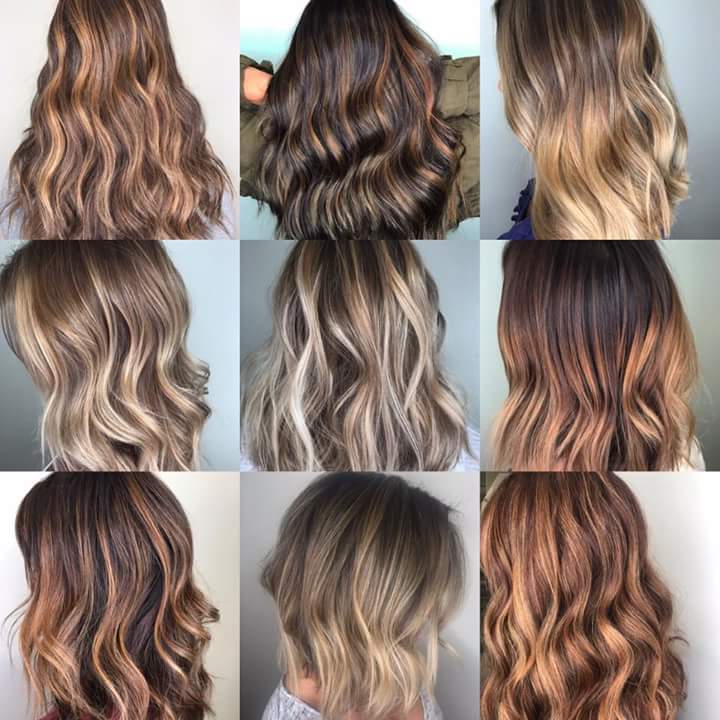 Shades of Hazelnut Hair Colors with Highlights