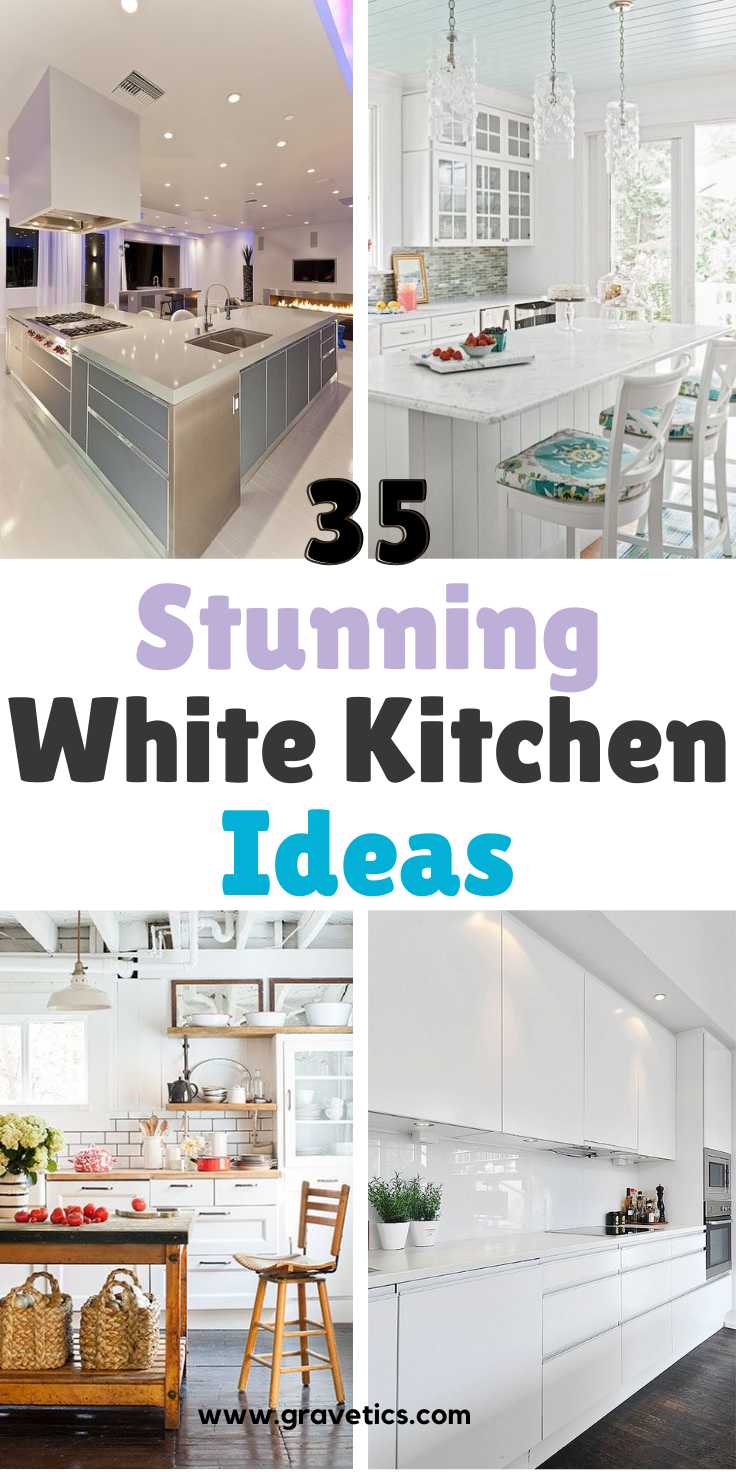 Stunning White Kitchen Ideas