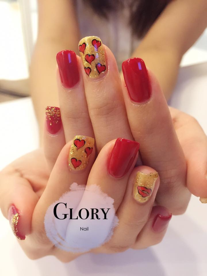 Superb Gel Nail Art Design