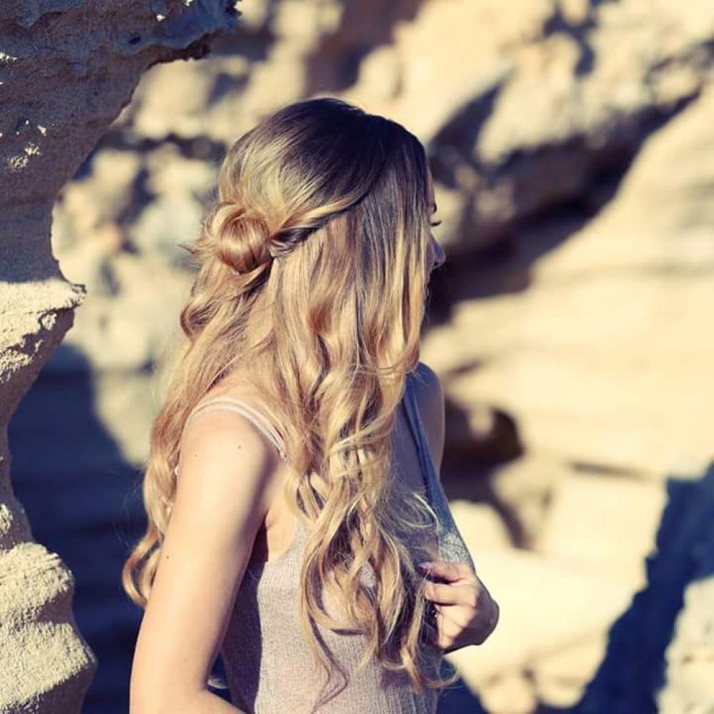 Trendy Boho hairstyle