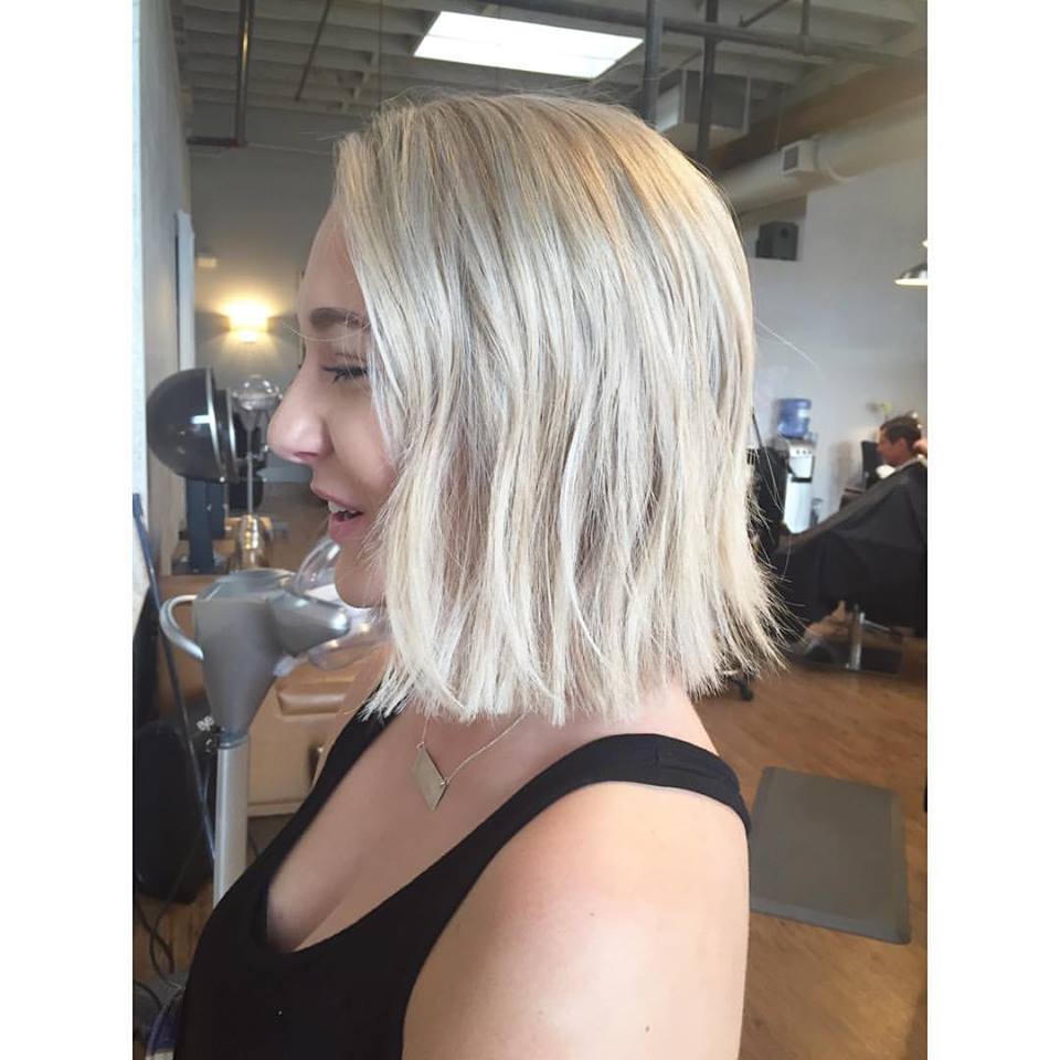 Wonderful Silver Ash Color For Short Length Hair