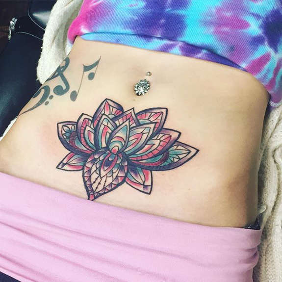 belly tattoo ideas for women