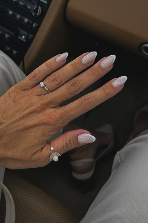 30 Creative Nail Art Ideas: Unlock Stunning DIY Designs at Home! 1 classy frenchies on milky base