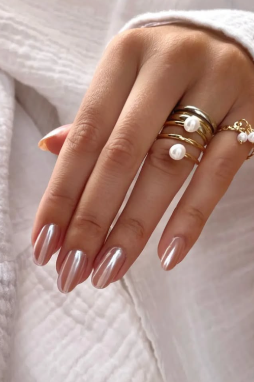 30 Creative Nail Art Ideas: Unlock Stunning DIY Designs at Home! 18 classy glazed mani