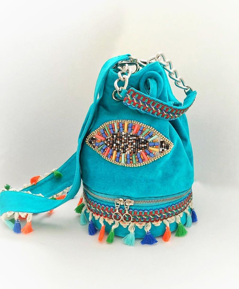 Absolutely Trendy Blue Boho Bags for Girls and Women