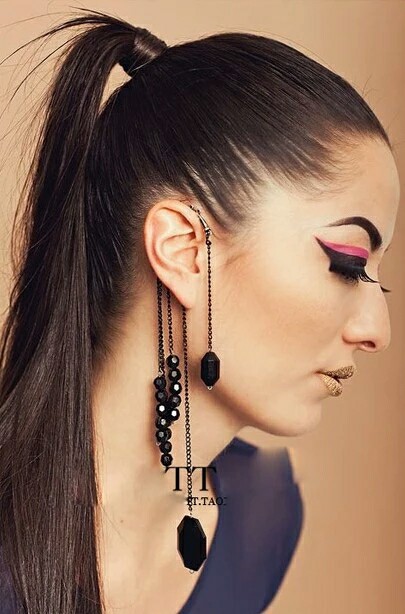 Awesome Tassel Beads Ear Cuff