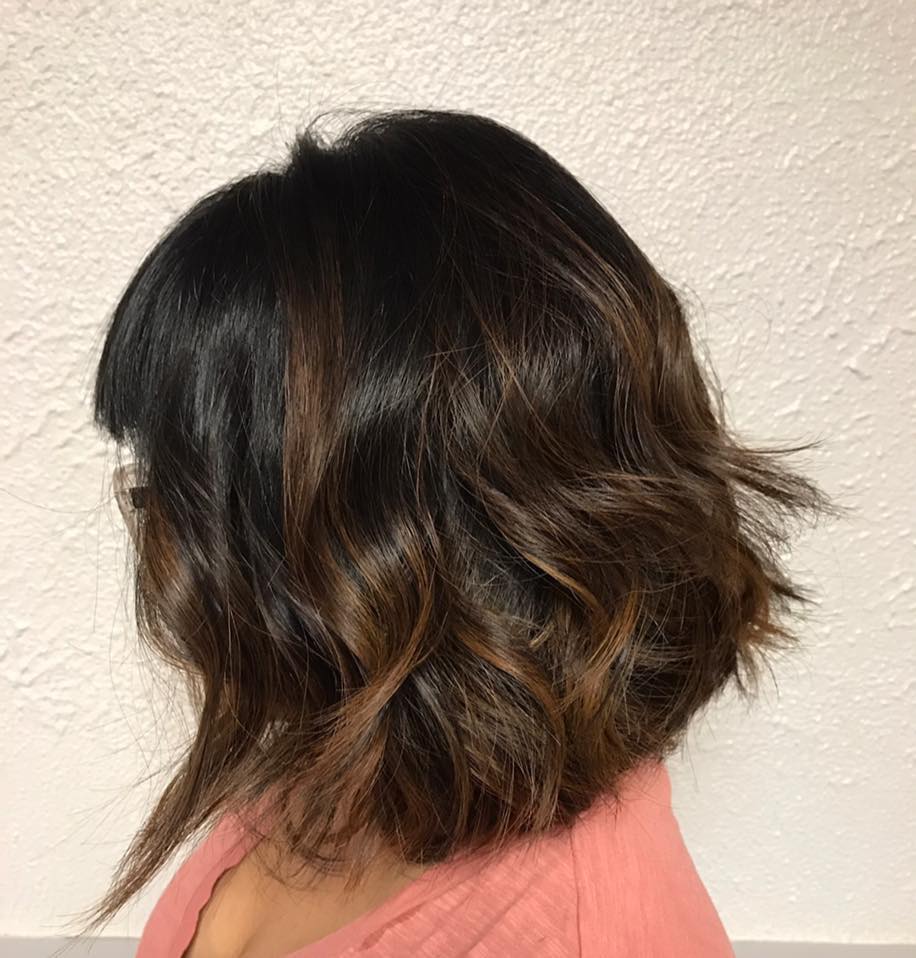 Beautiful Textured Bob Style