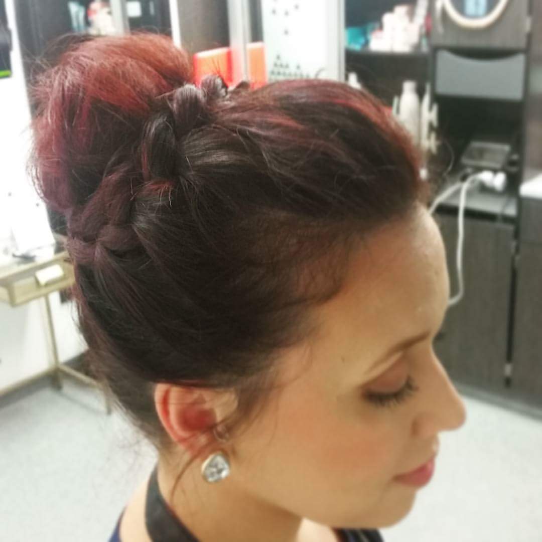 DIY Braided Bun Twist