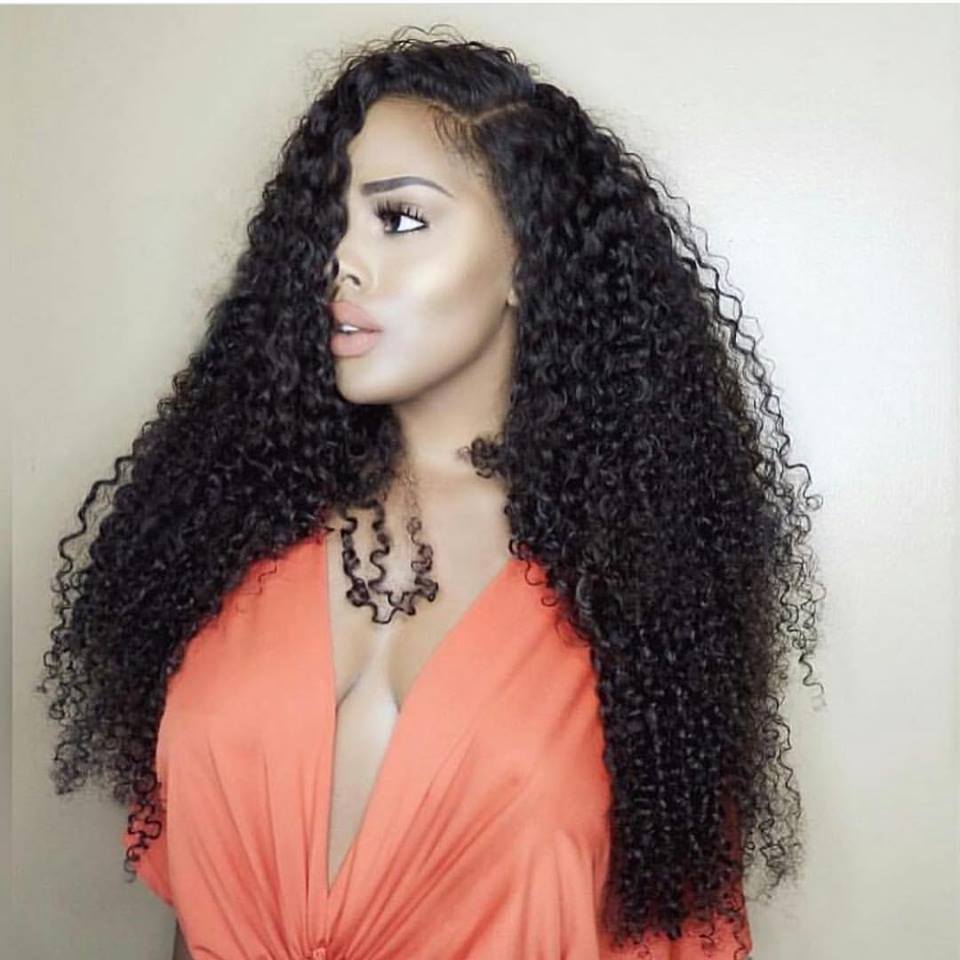 Designer Black Curly for Long Hair