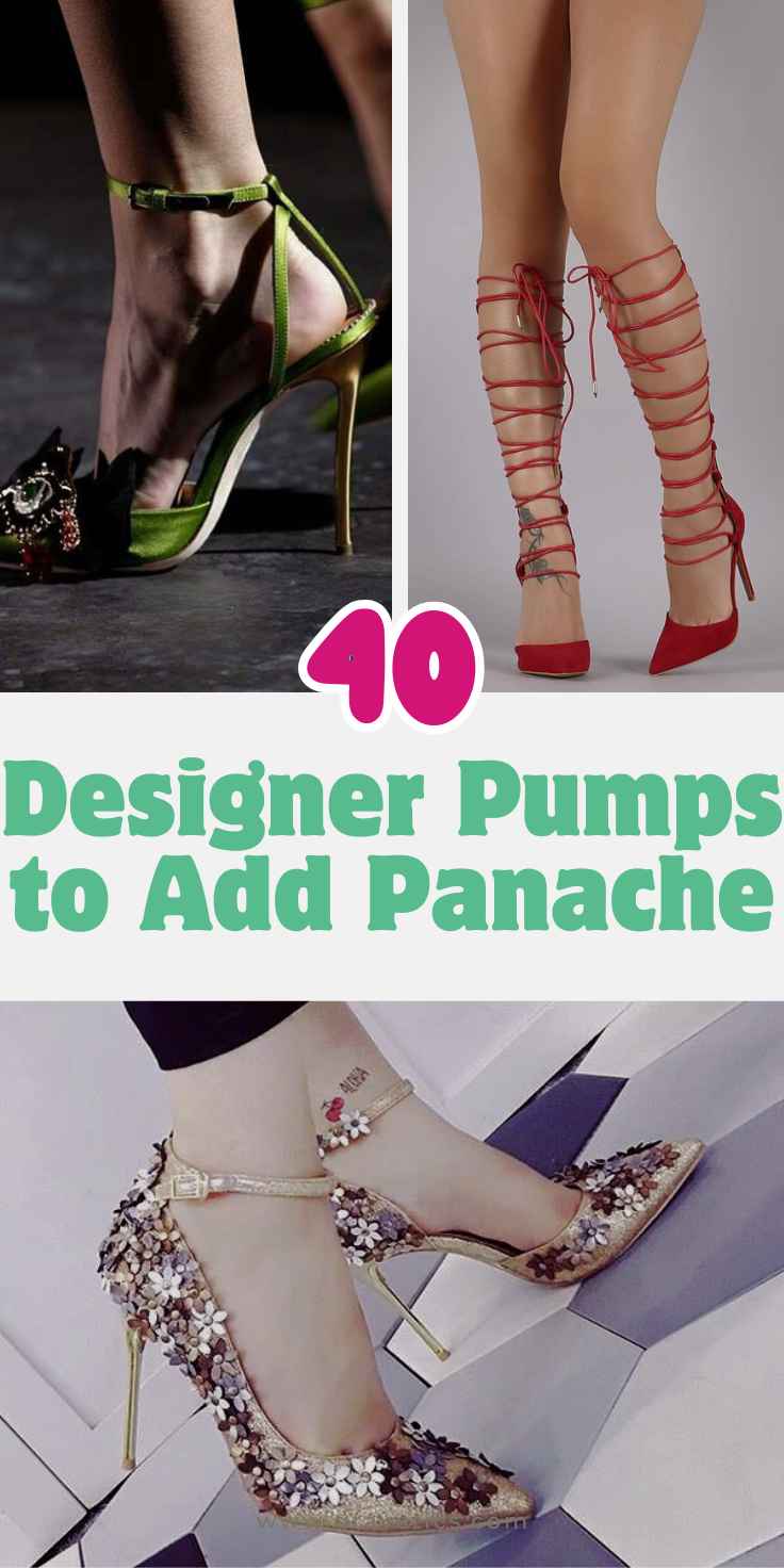 Designer Pumps to Add Panache