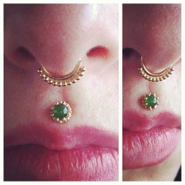 Designer Women Medusa Piercing with Septum Piercing Jewelry