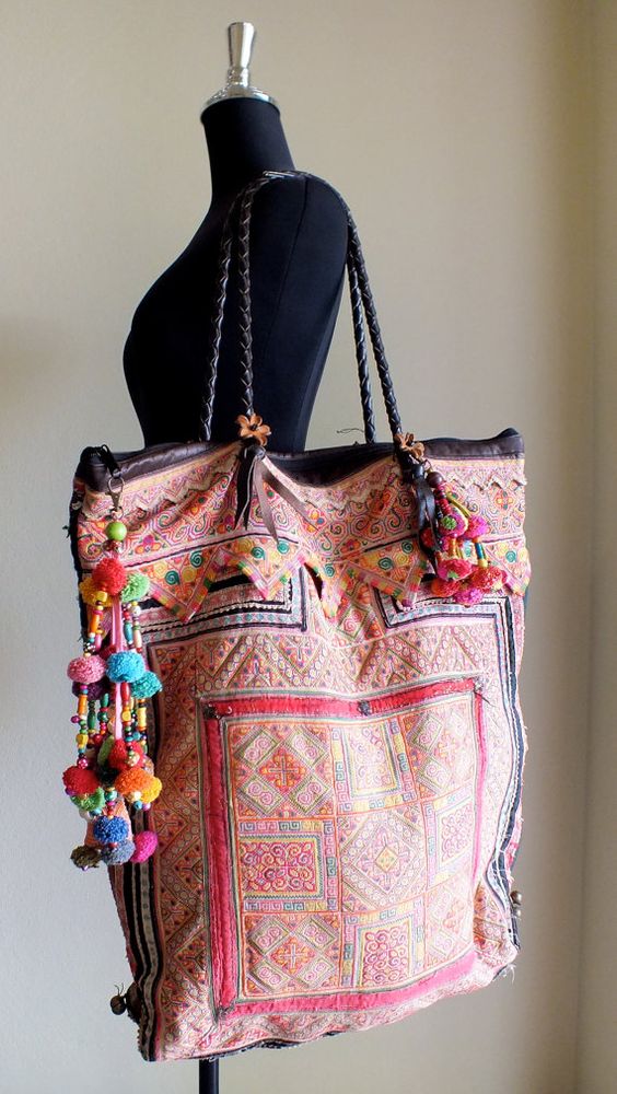 EHTNIC BOHO TOTE BAG FOR GIRLS