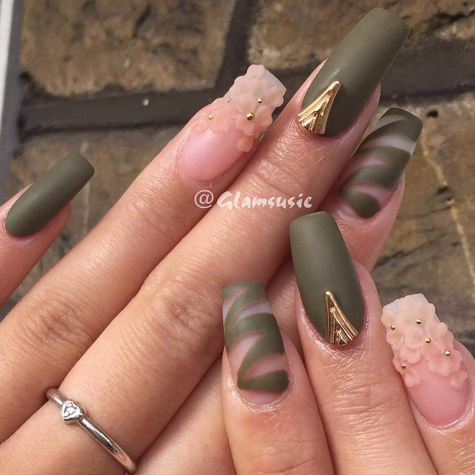 Exquisite Matte Nail Art