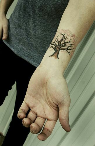 Extraordinary Bohemian Wrist Tattoo