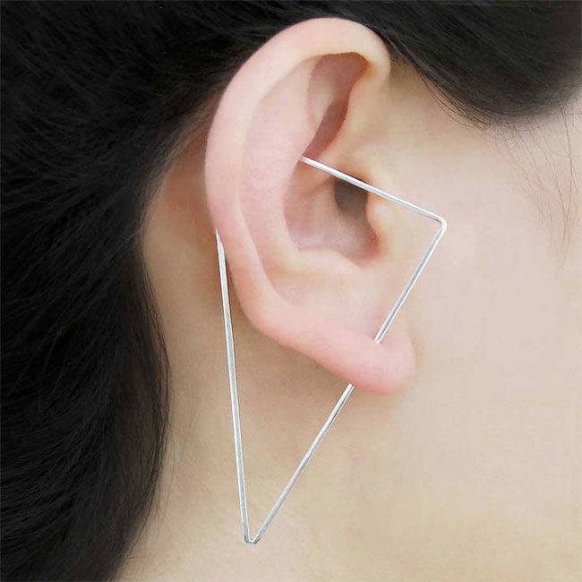 Luxurious Geometric Design Ear Cuffs