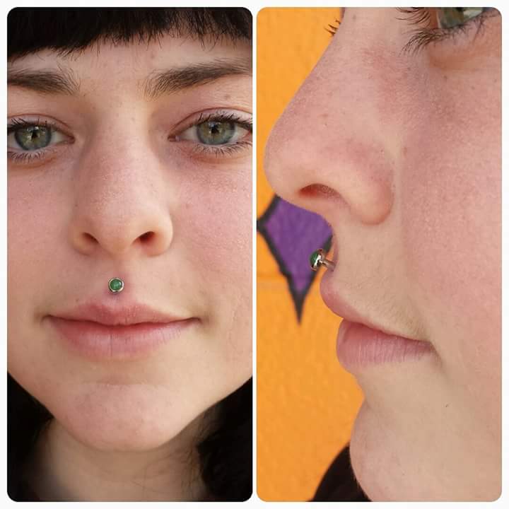 Medusa Piercing Stone Jewel