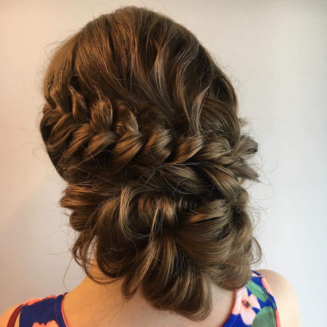 Messy Braided Side Low Bun To Try At Home