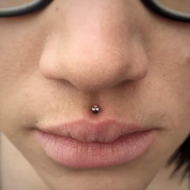 Minimalistic Philtrum Piercing Jewelry for Women