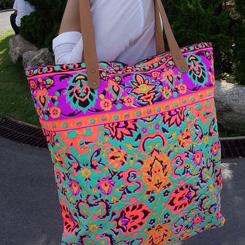 Neon Shade Boho Bags