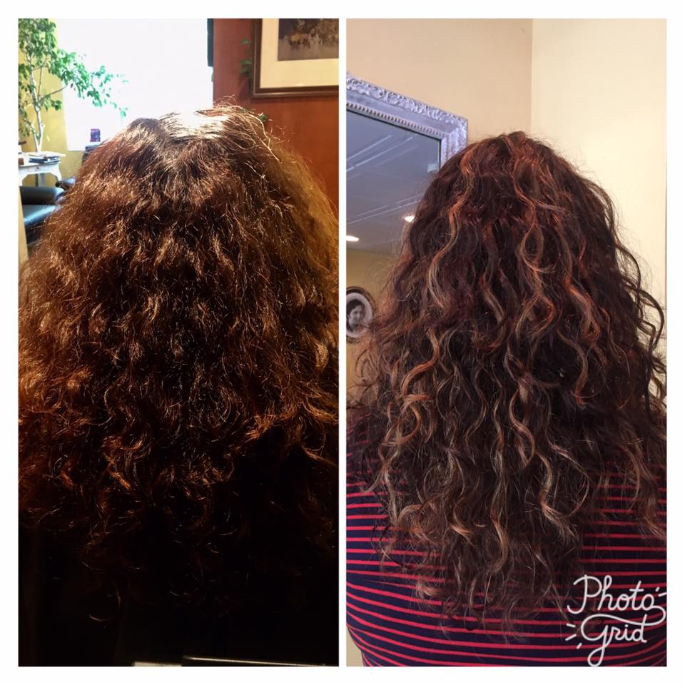 Red Brown to a Chocolate Brown with Caramel Balayage for Long Hair