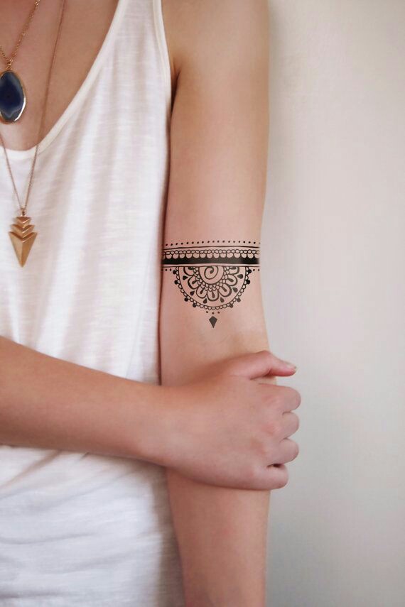 Small Bohemian Tattoo Pattern