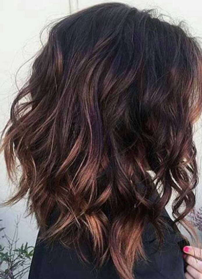 Trendy Wavy Lob Hairstyles